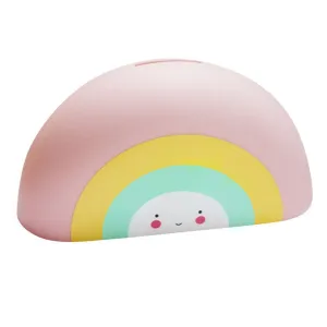 A Little Lovely Company Money Box Rainbow