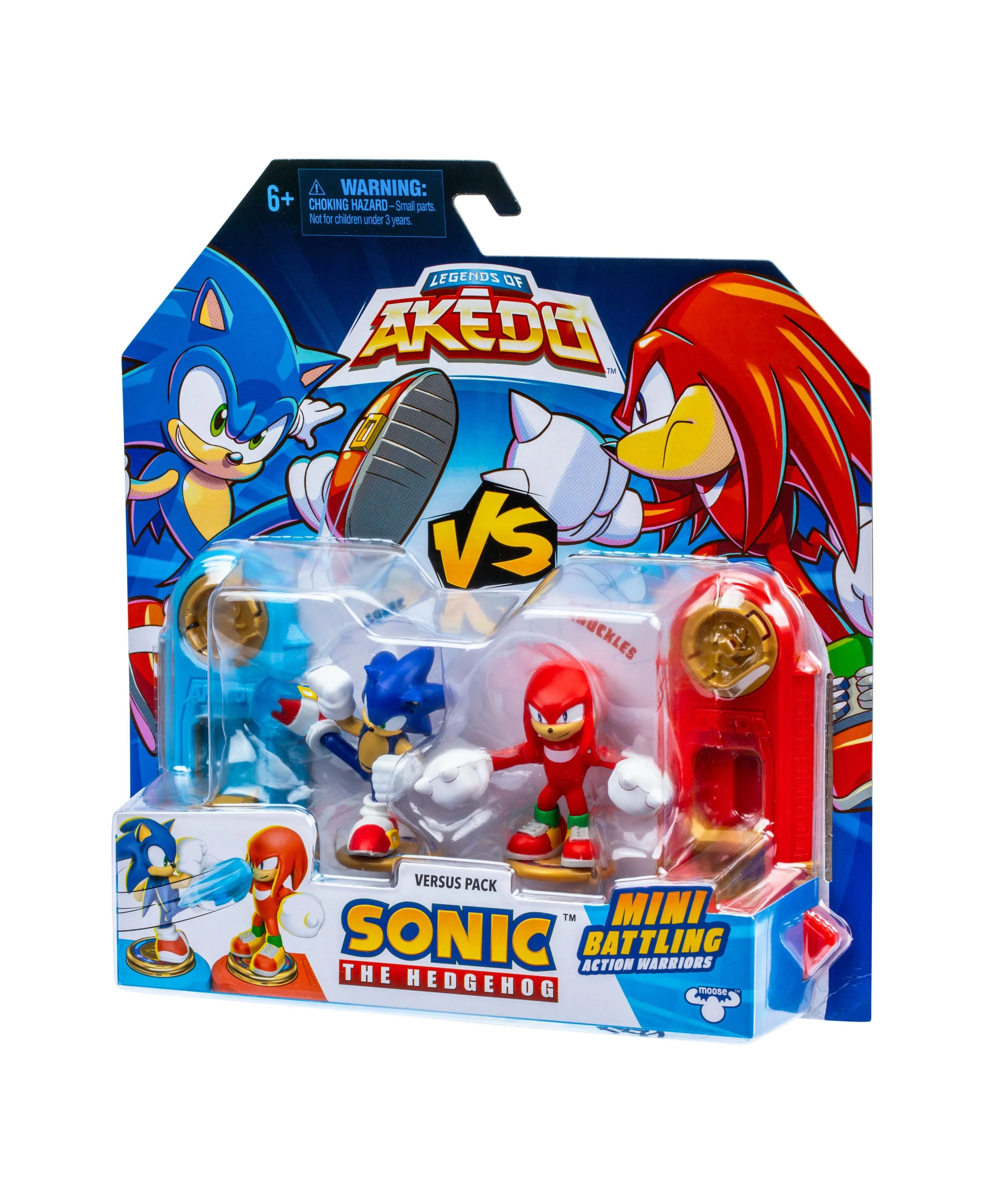 Akedo Sonic the Hedgehog vs Knuckles S1 Battle Pack
