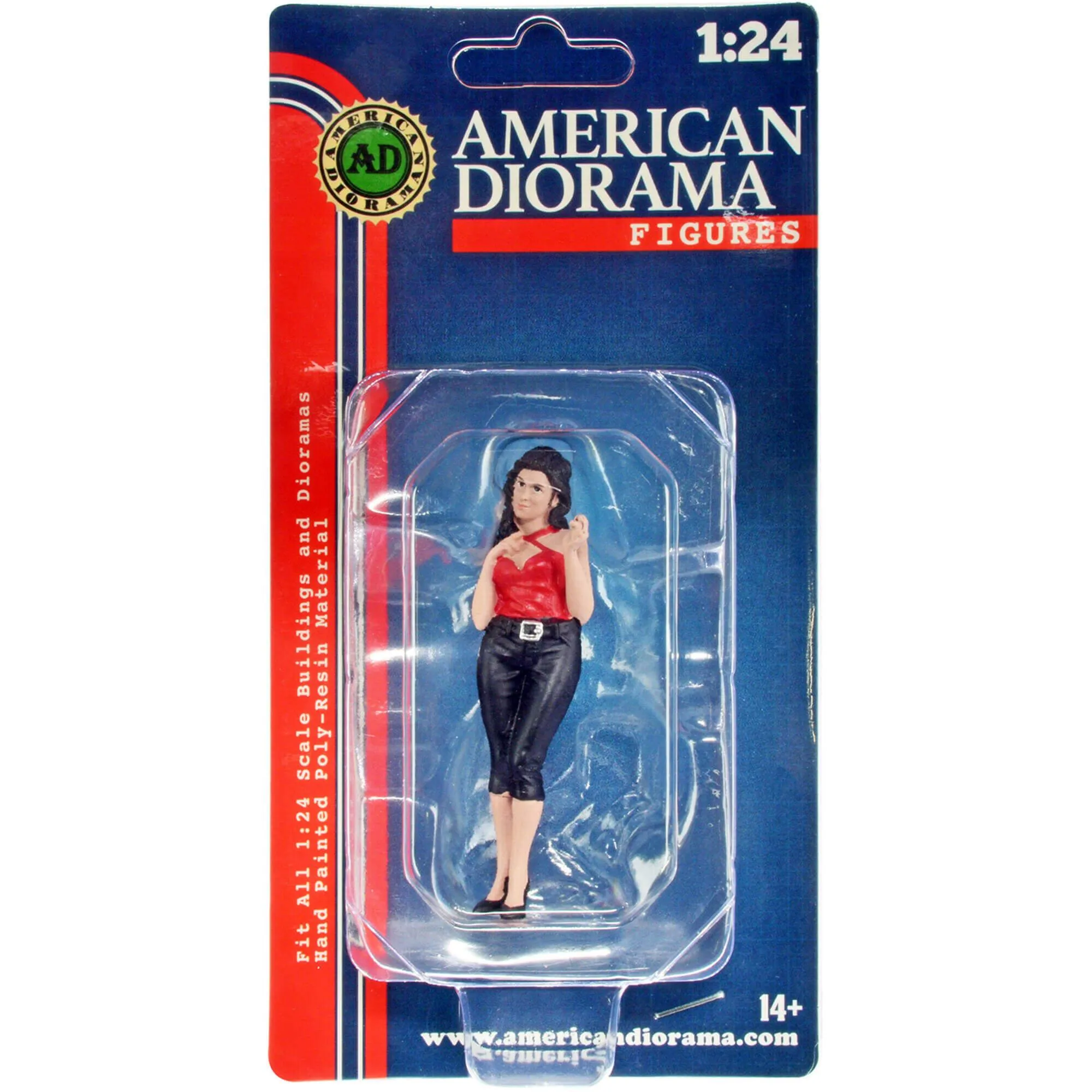American Diorama Figure - Pin-Up Girls Peggy Polyresin Body for 1/24 Scale Models