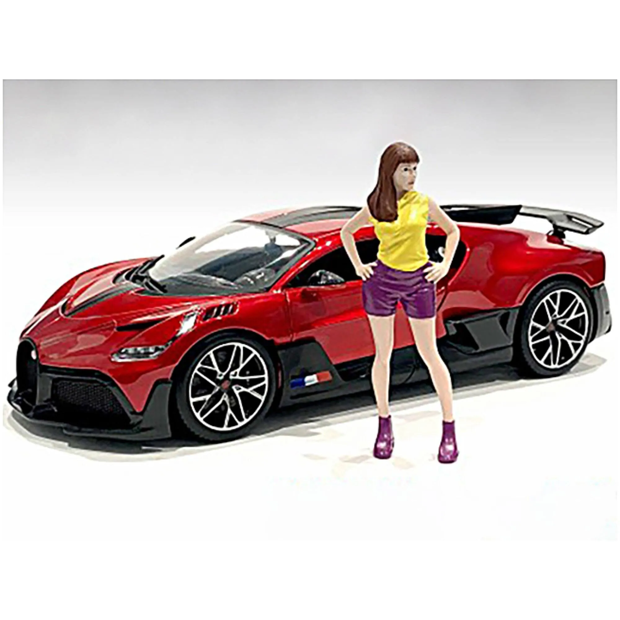 American Diorama Figurine - Poly Resin Girls Night Out Cara for 1/18 Scale Models