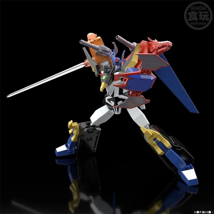 Bandai Shokugan Modeling Project SMP The Brave Fighter of Sun Fighbird Draias Model Kit Set