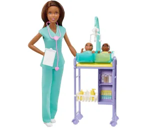 Barbie 12-inch Baby Doctor Doll & Playset - You Can Be Anything