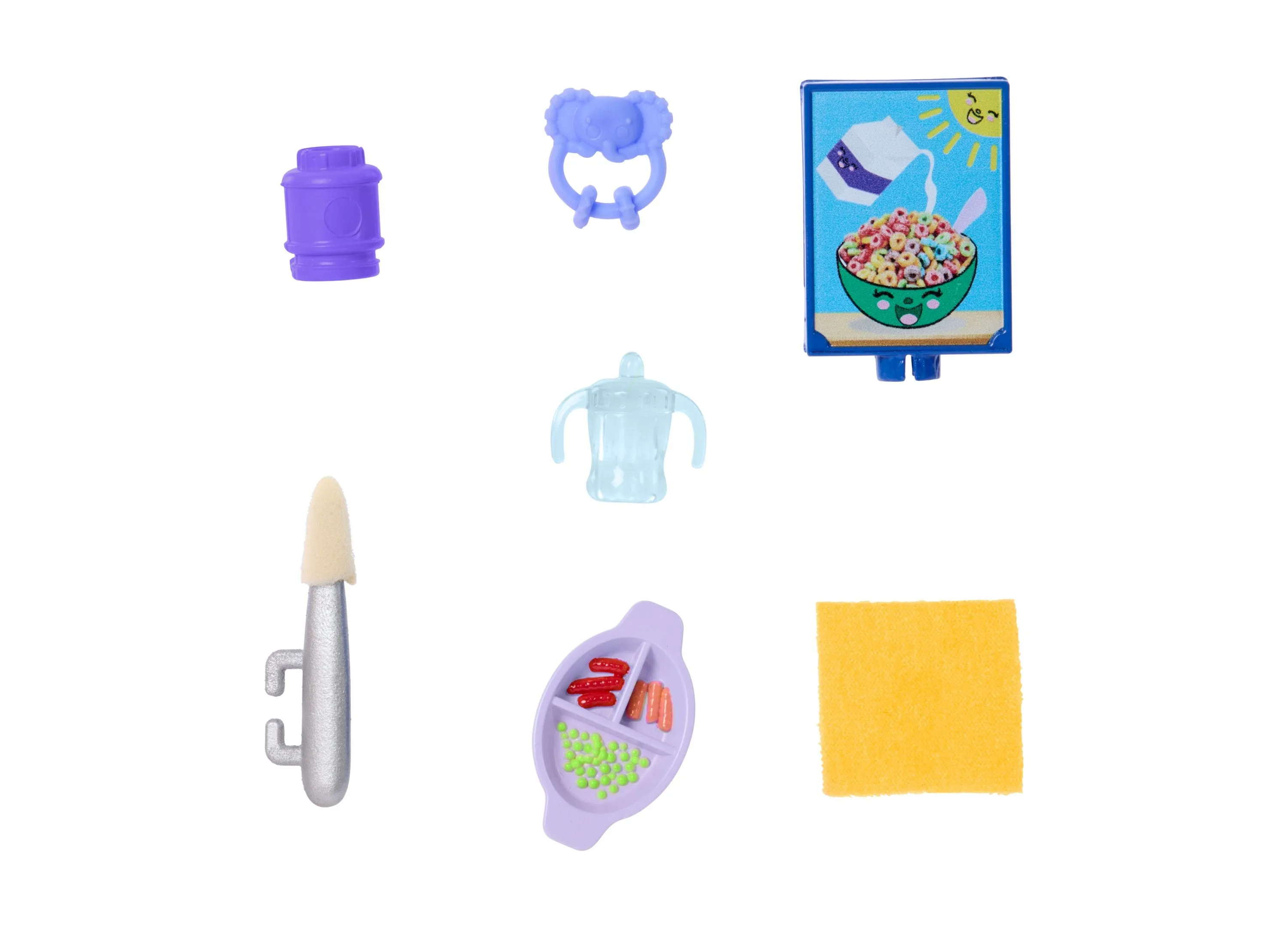 Barbie Skipper Babysitters Inc. Mealtime Fun Play Set with 10 Accessories