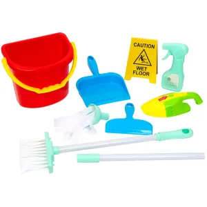 Boley 8-Piece Toy Cleaning Set - Pretend Play & Housekeeping for Kids Ages 3 