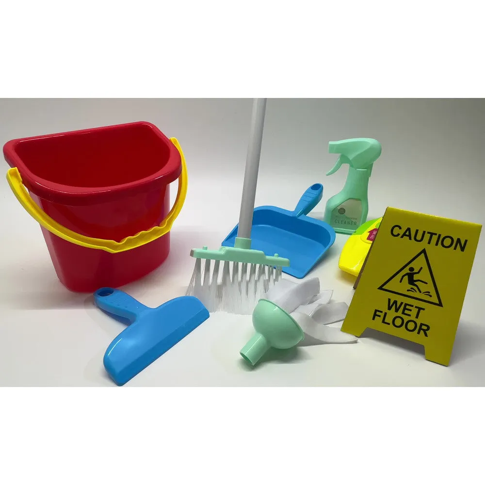 Boley 8-Piece Toy Cleaning Set - Pretend Play & Housekeeping for Kids Ages 3 