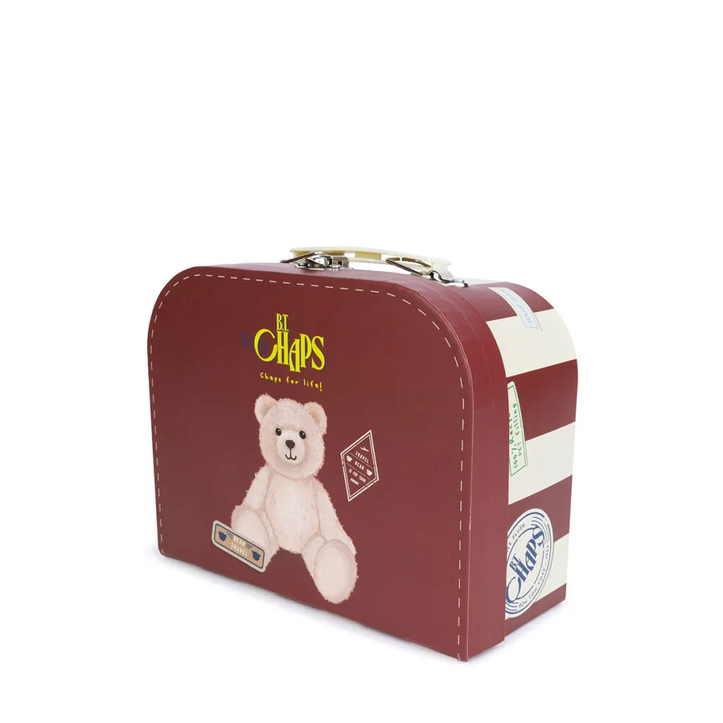 B.T. Chaps  Frederick The Traveller Bear in Giftbox - 17.5cm - 7