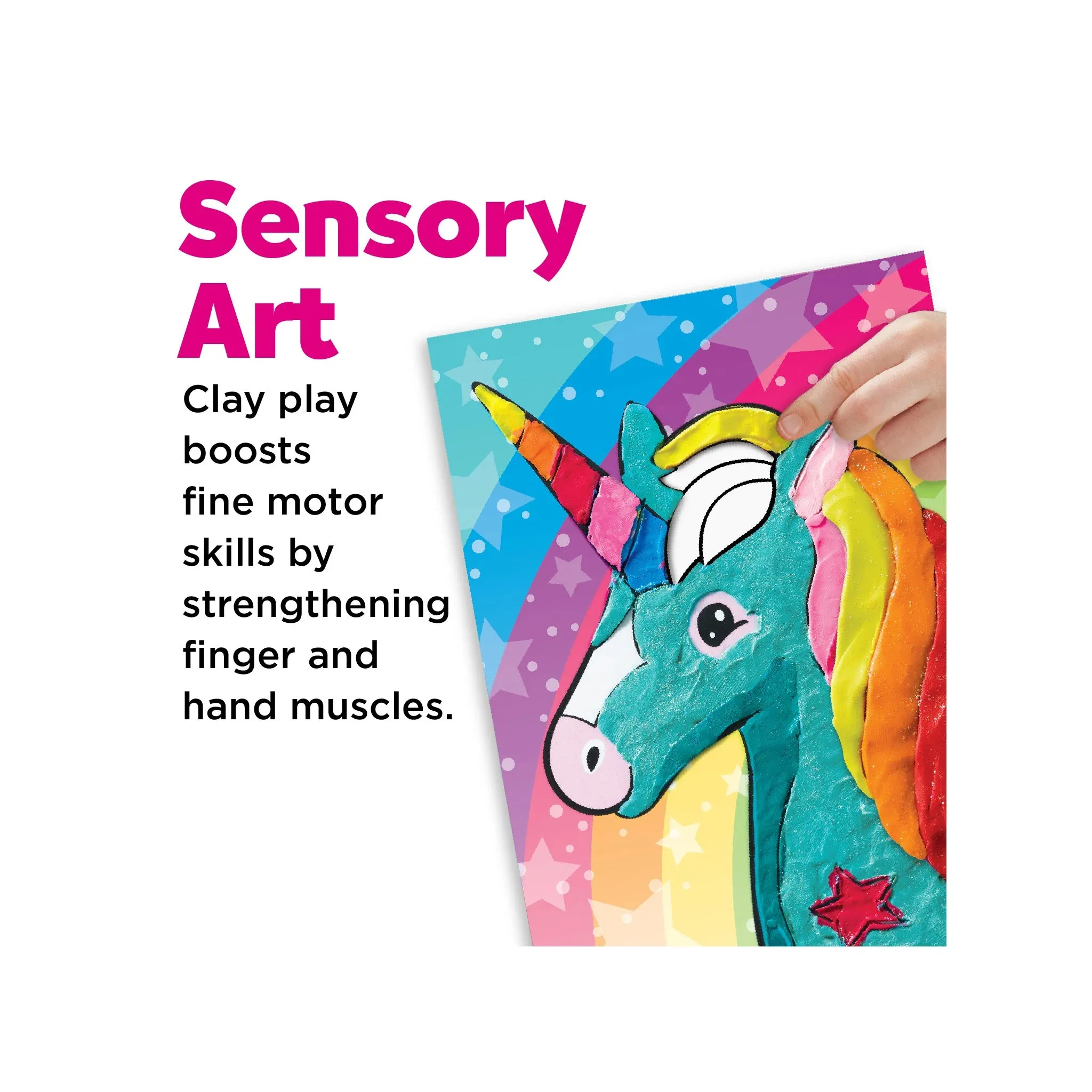 Coloring with Clay: Unicorn & Friends