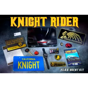 Doctor Collector Knight Rider F.L.A.G Agent Collectible Kit