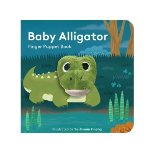 Finger Puppet Board Book - Baby Alligator