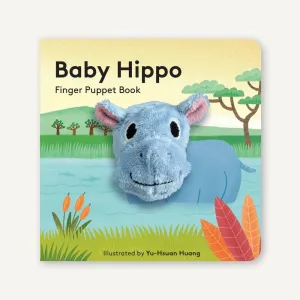 Finger Puppet Board Book - Baby Hippo