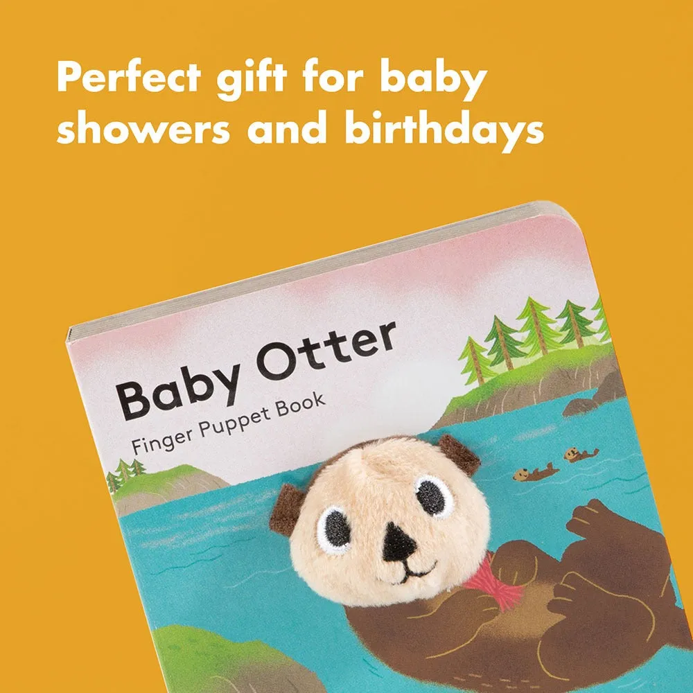 Finger Puppet Board Book - Baby Otter
