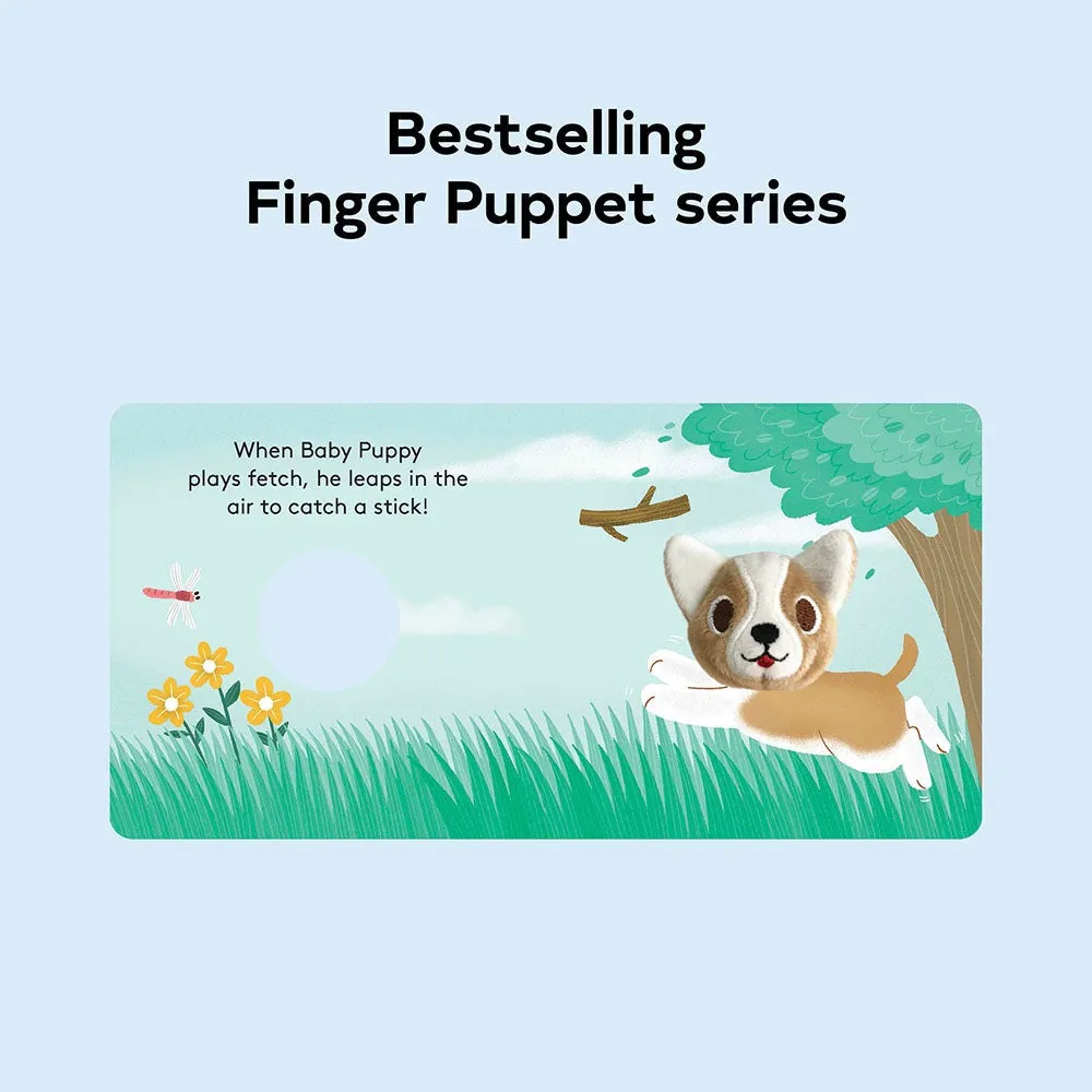 Finger Puppet Board Book - Baby Puppy
