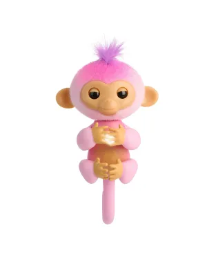 Fingerlings Harmony Interactive Baby Monkey - 70  Sounds & Reactions, Pink