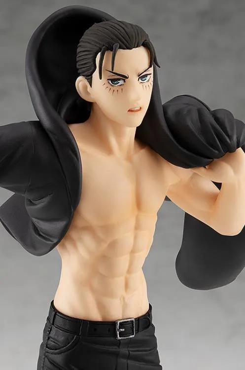 Good Smile Company Pop Up Parade Attack On Titan Eren Yeager Figure Statue