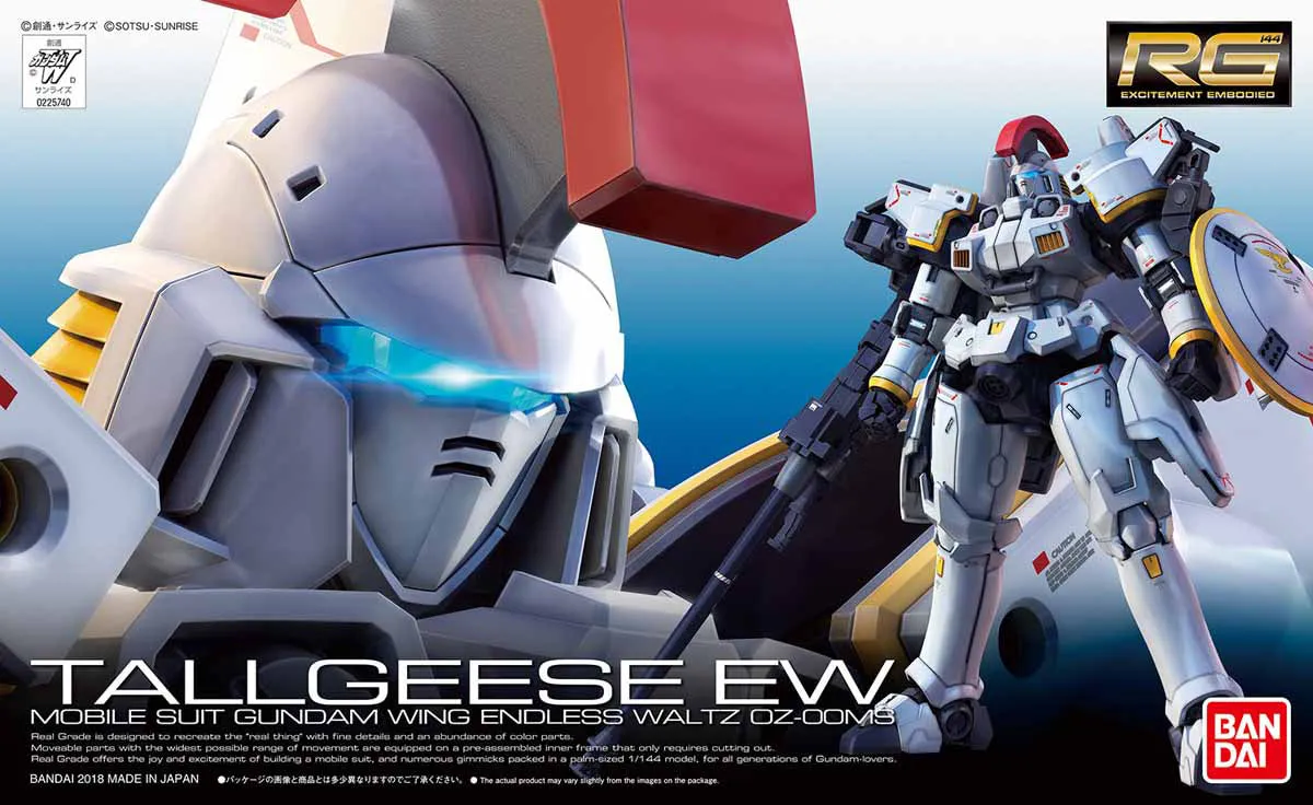 Gundam 1/144 RG #28 Wing Endless Waltz OZ-00MS Tallgeese EW Model Kit