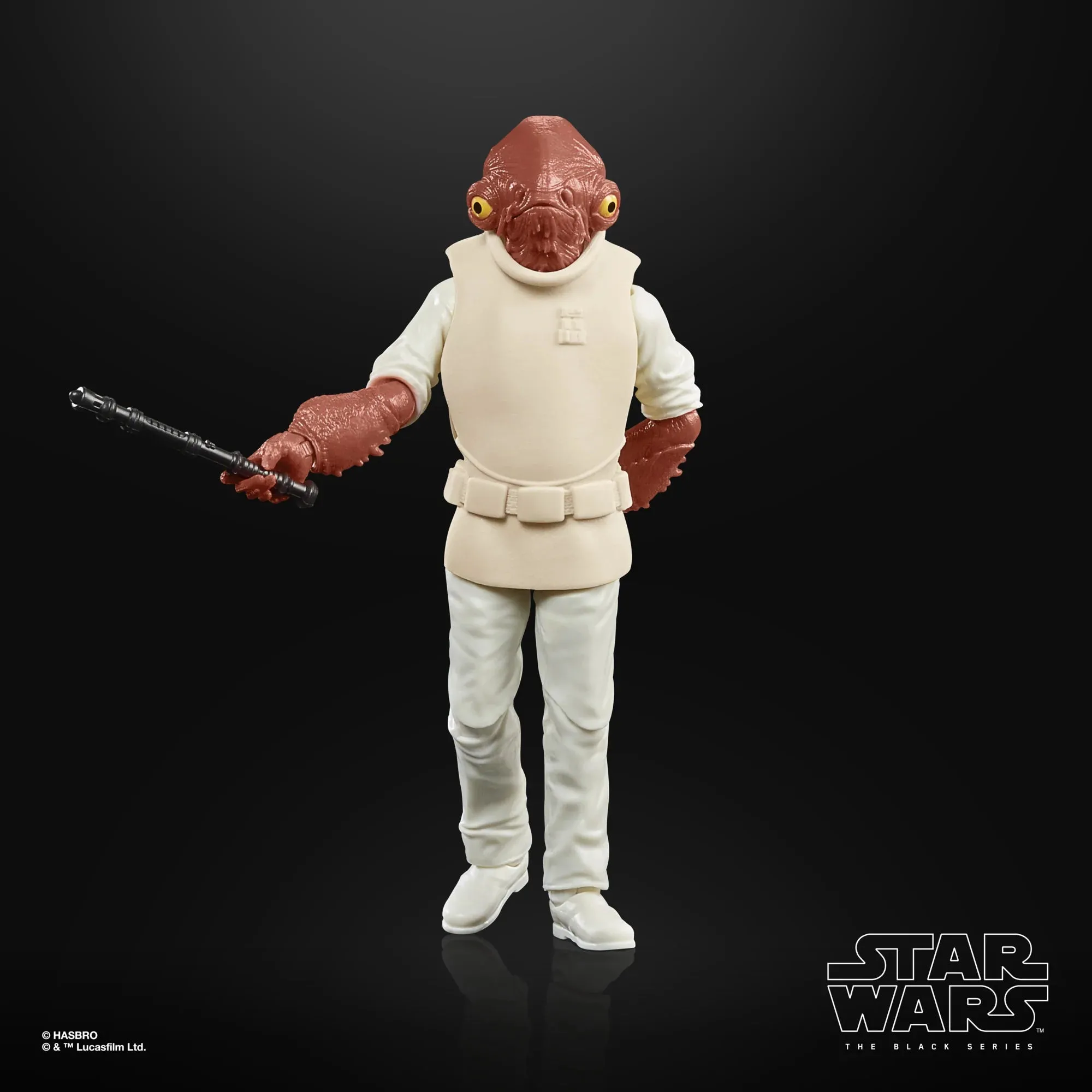 Hasbro Star Wars Black Series 40th Anniversary Return of the Jedi Admiral Ackbar 6 Inch Action Figure