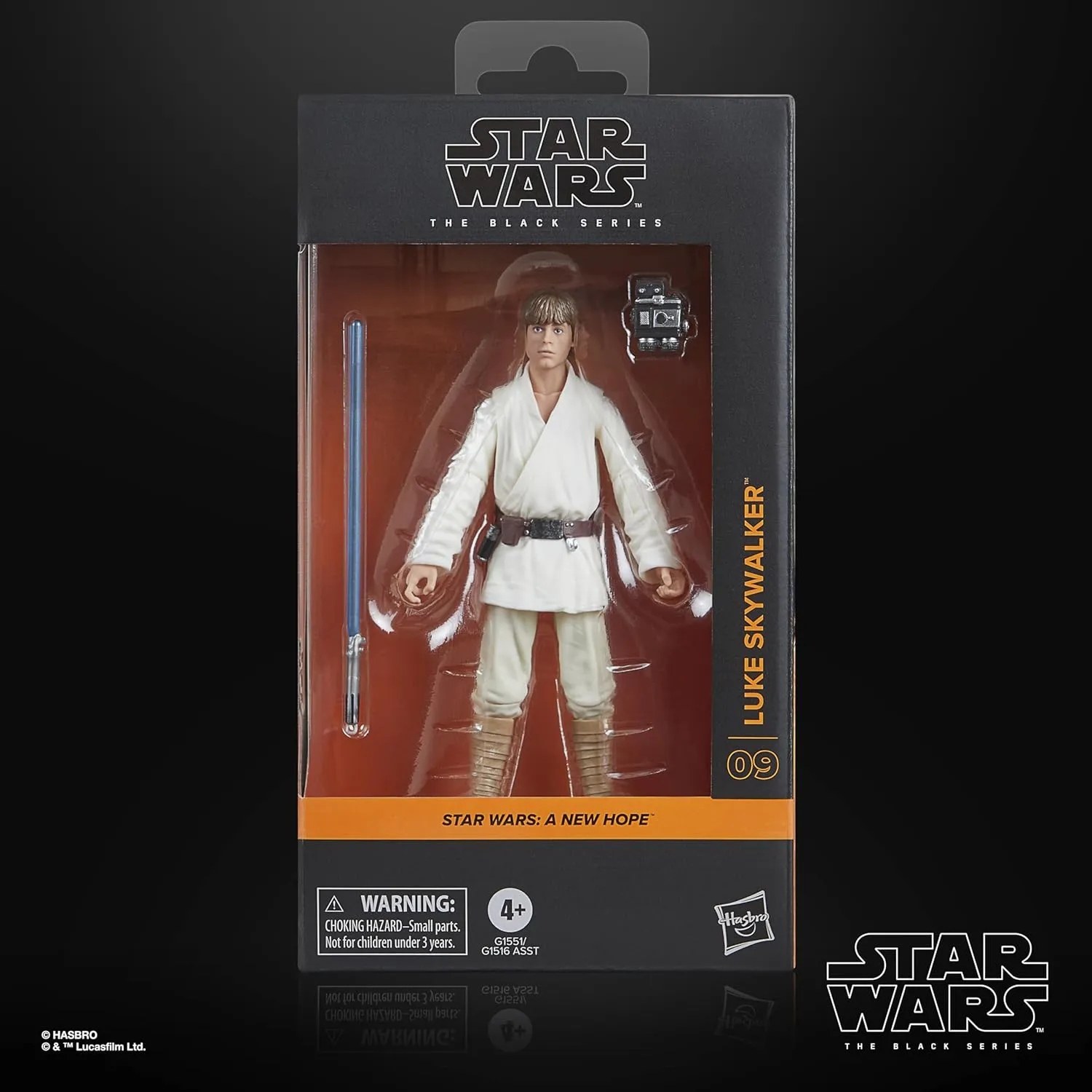 Hasbro Star Wars Black Series A New Hope #09 Luke Skywalker 6 Inch Action Figure