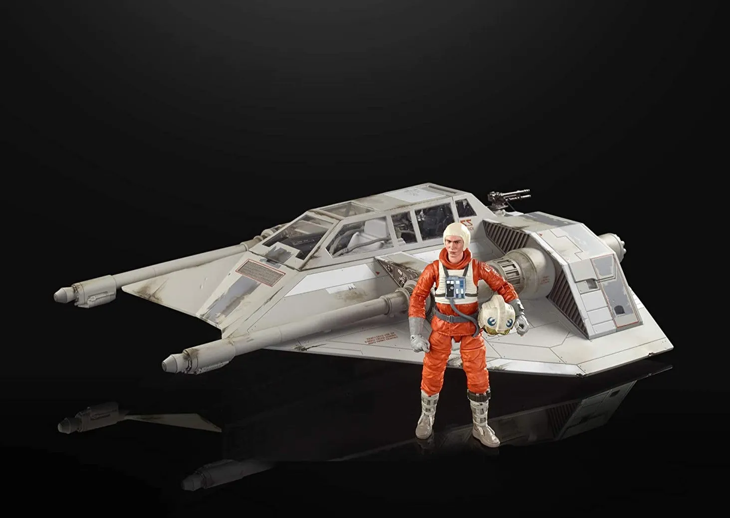Hasbro Star Wars Black Series Empire Strikes Back Snowspeeder Vehicle with Dak Ralter Action Figure