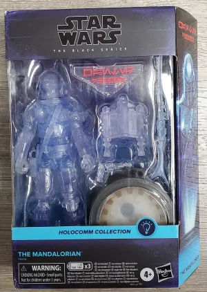 Hasbro Star Wars Black Series Holocomm Collection The Mandalorian F8316 6 Inch Action Figure