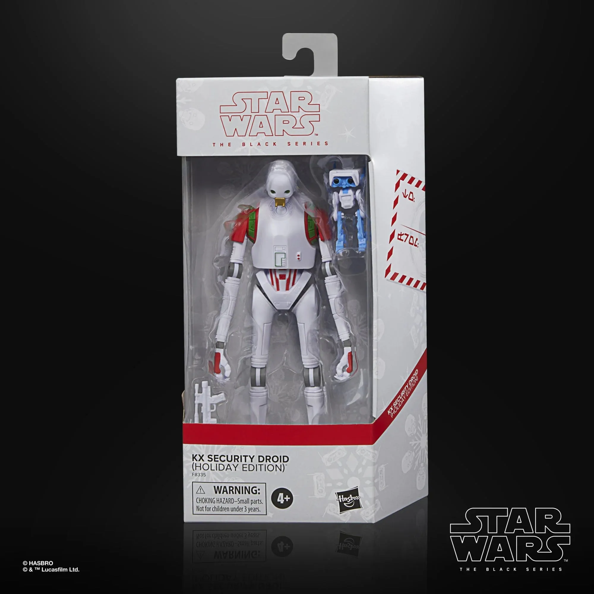 Hasbro Star Wars Black Series KX Security Droid (Holiday Edition) 6 Inch Action Figure