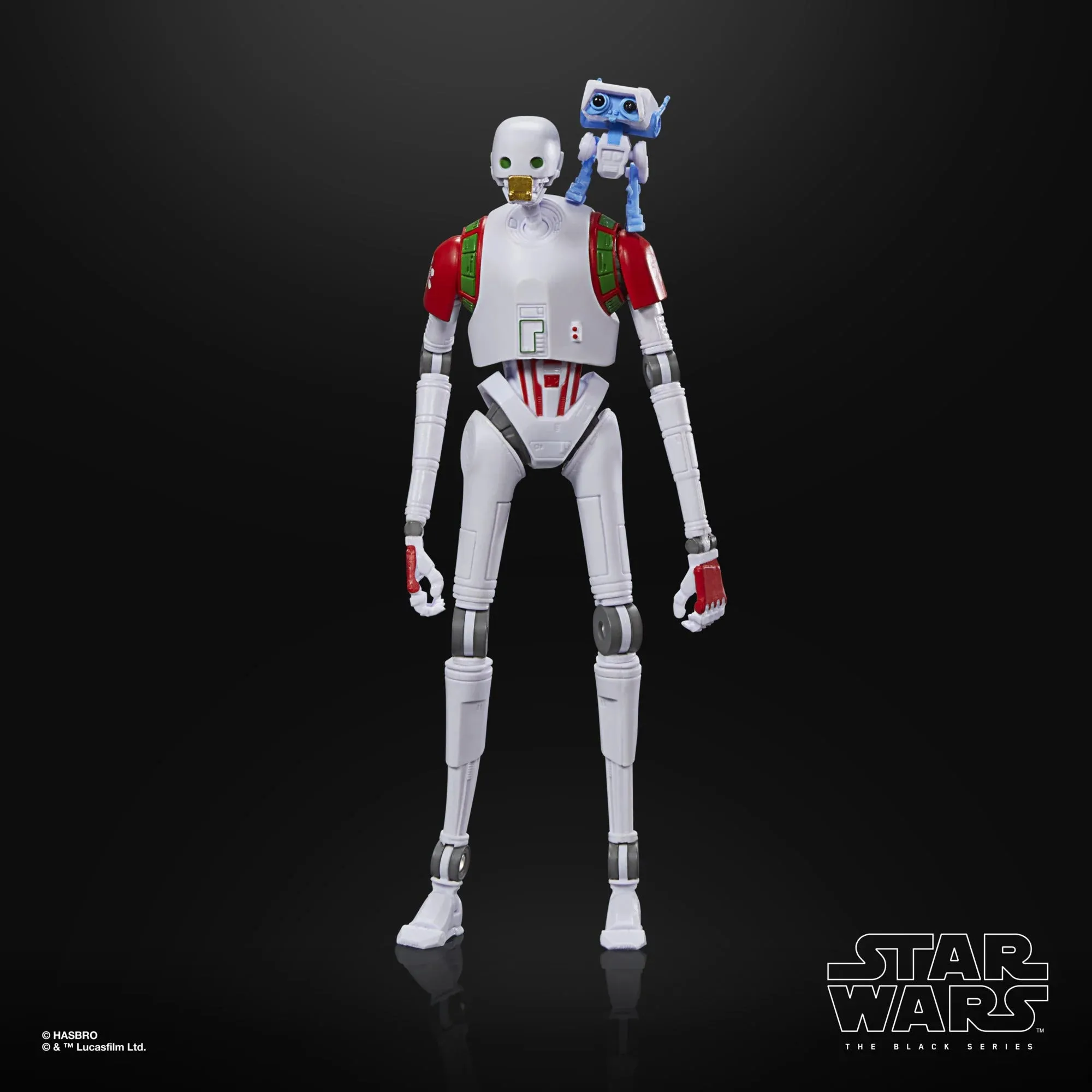 Hasbro Star Wars Black Series KX Security Droid (Holiday Edition) 6 Inch Action Figure
