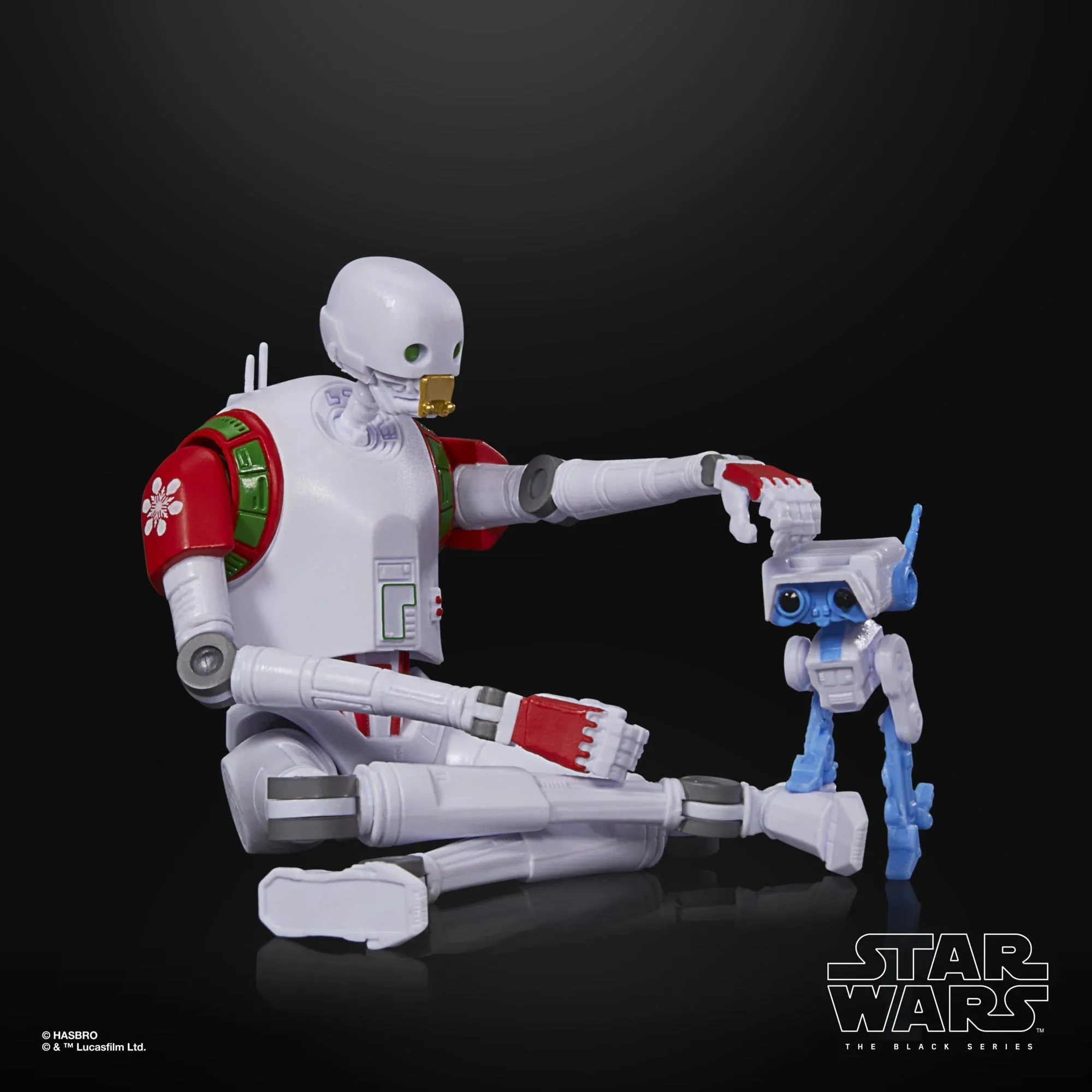 Hasbro Star Wars Black Series KX Security Droid (Holiday Edition) 6 Inch Action Figure