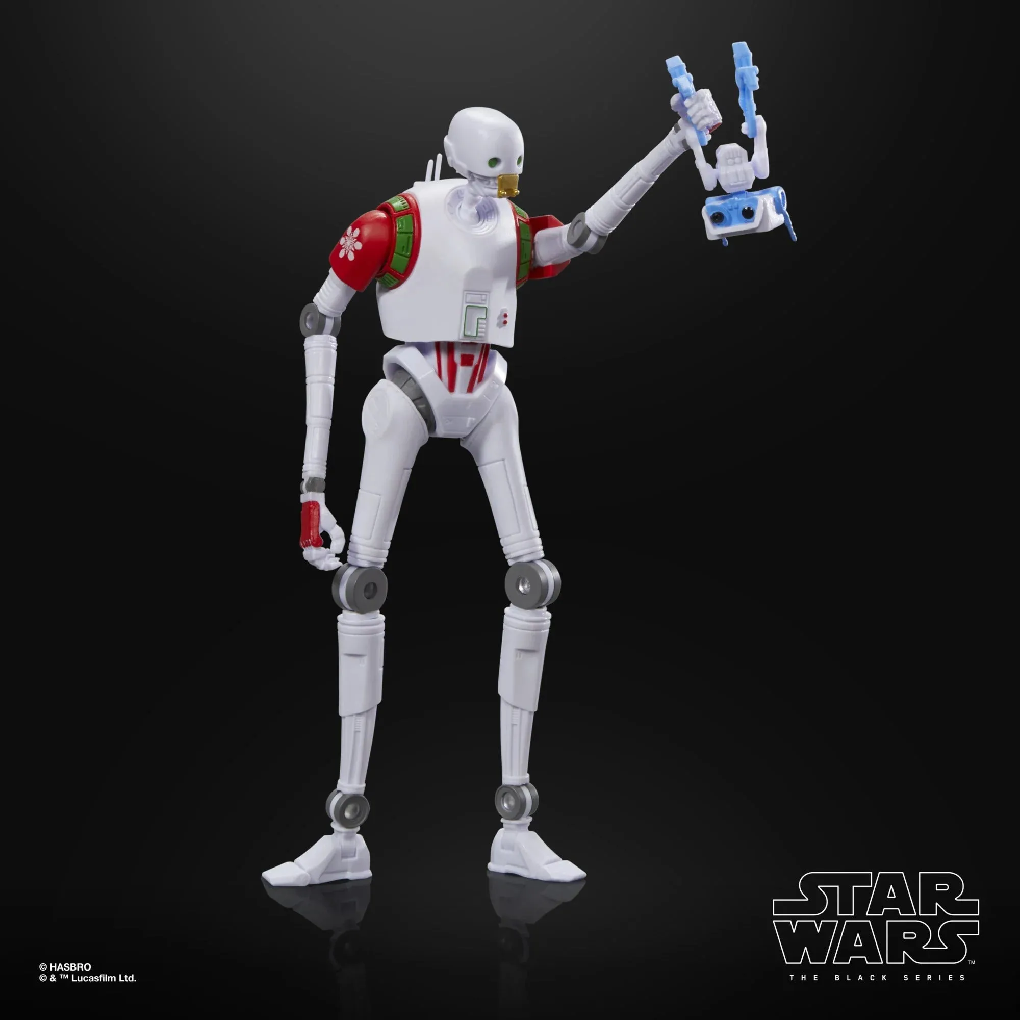 Hasbro Star Wars Black Series KX Security Droid (Holiday Edition) 6 Inch Action Figure