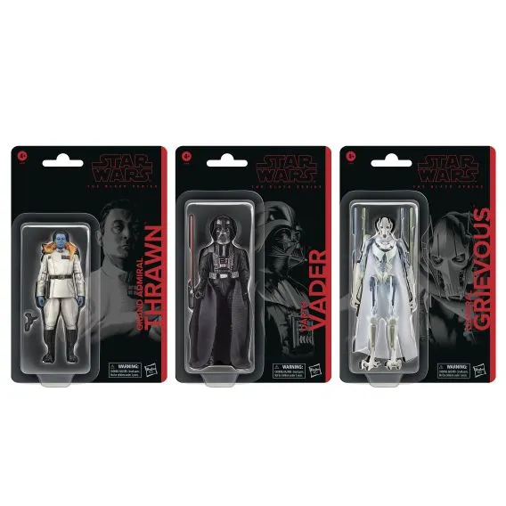 Hasbro Star Wars Black Series Masters of Evil 3 Pack Action Figure