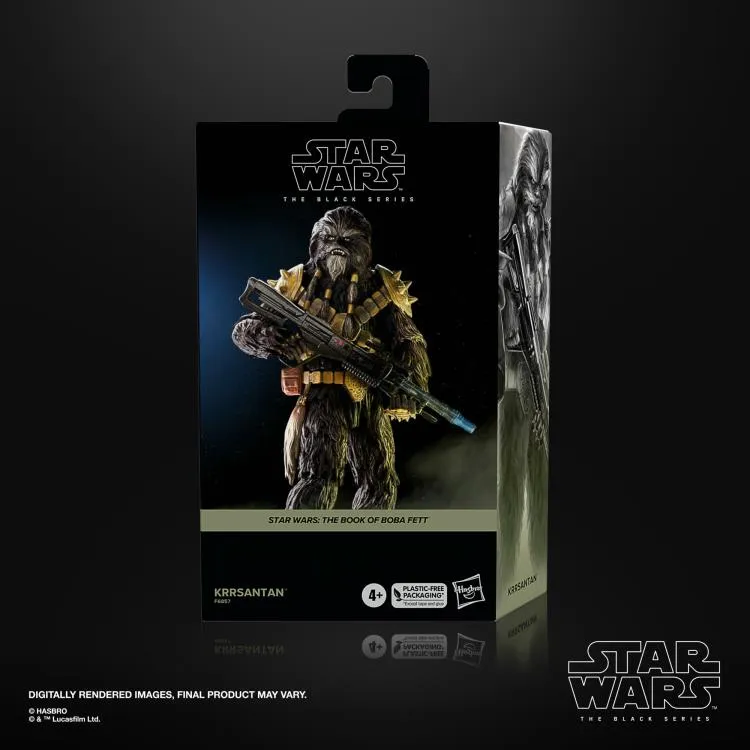 Hasbro Star Wars Black Series The Book of Boba Fett #04 Deluxe Krrsantan 6 Inch Action Figure