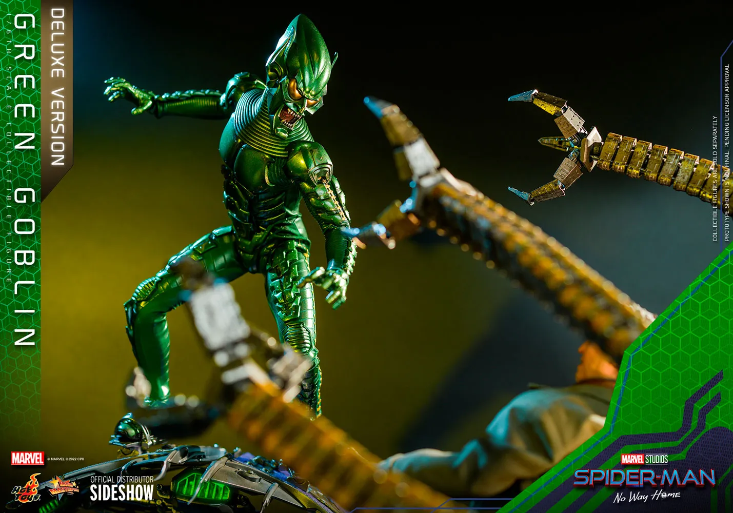 Hot Toys Movie Masterpiece 1/6 Scale Figure - Green Goblin Deluxe Version (Spider-Man: No Way Home)