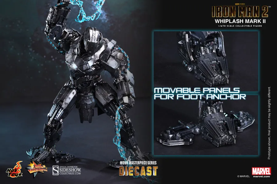 Hot Toys Whiplash Mark II Iron Man 2 12 Inch 1/6 Scale Action Figure MMS237-D06