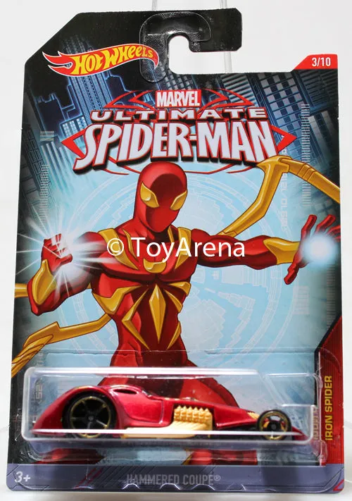 Hot Wheels Marvel Ultimate Spider-Man 2015 Full Set All 10 Cars 1/64 Rare Die-Cast
