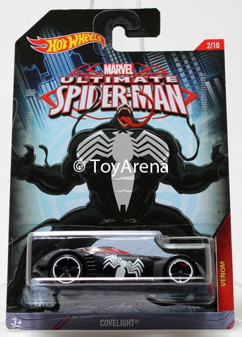 Hot Wheels Marvel Ultimate Spider-Man 2015 Full Set All 10 Cars 1/64 Rare Die-Cast
