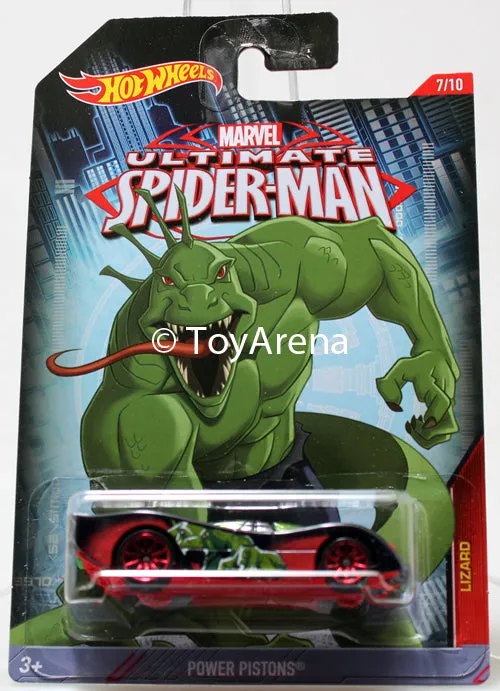 Hot Wheels Marvel Ultimate Spider-Man 2015 Full Set All 10 Cars 1/64 Rare Die-Cast