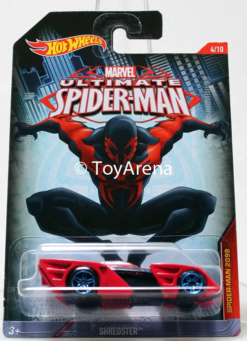 Hot Wheels Marvel Ultimate Spider-Man 2015 Full Set All 10 Cars 1/64 Rare Die-Cast
