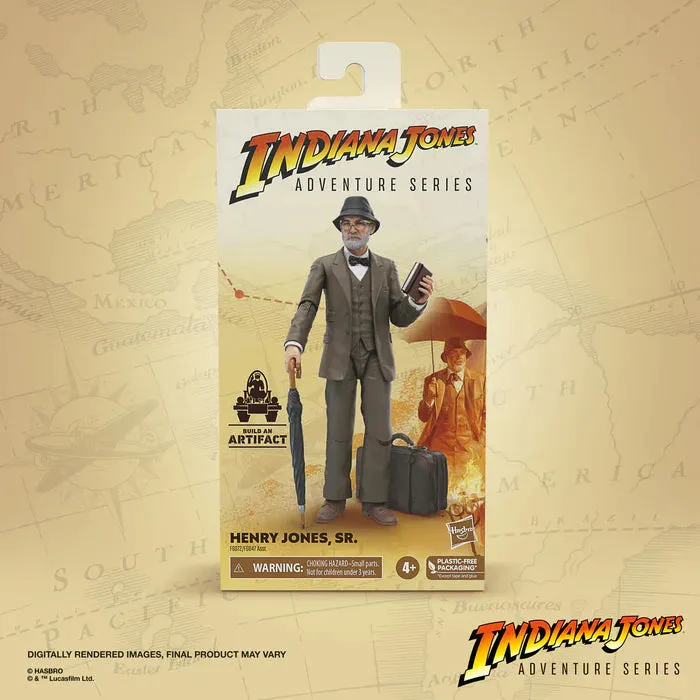 Indiana Jones Adventure Series Henry Jones Sr. Action Figure (Grail Table BAA)