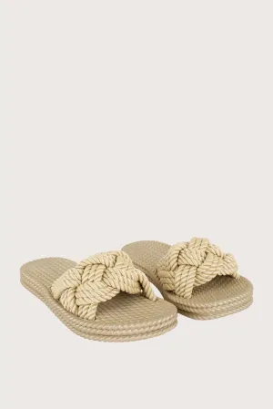 KNOT SANDAL BEIGE
