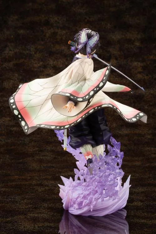 Kotobukiya 1/8 Demon Slayer: Kimetsu no Yaiba Shinobu Kocho ArtFX J Scale Statue PP975 w/ Bonus Face