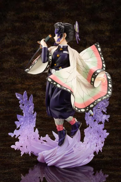 Kotobukiya 1/8 Demon Slayer: Kimetsu no Yaiba Shinobu Kocho ArtFX J Scale Statue PP975 w/ Bonus Face