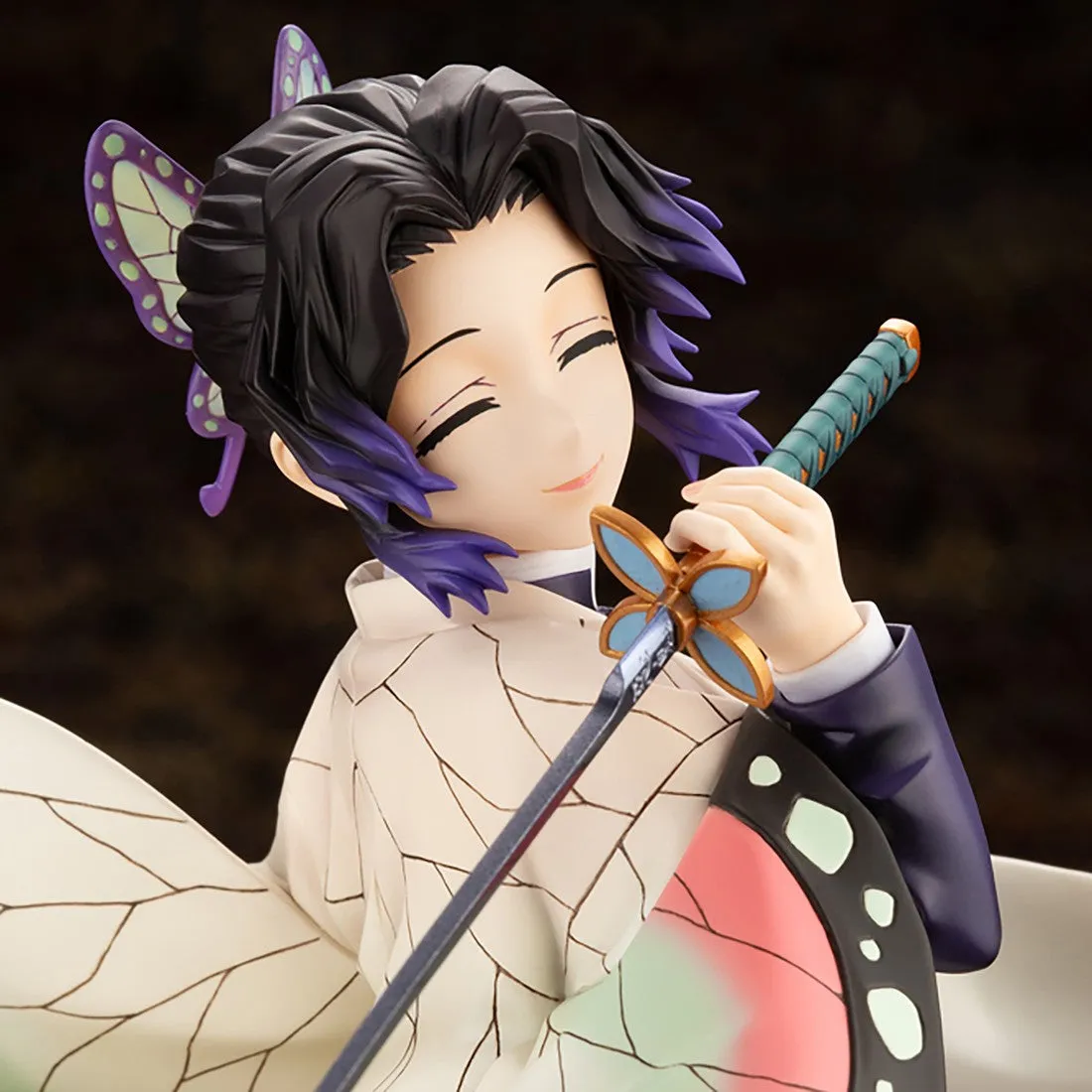 Kotobukiya 1/8 Demon Slayer: Kimetsu no Yaiba Shinobu Kocho ArtFX J Scale Statue PP975 w/ Bonus Face