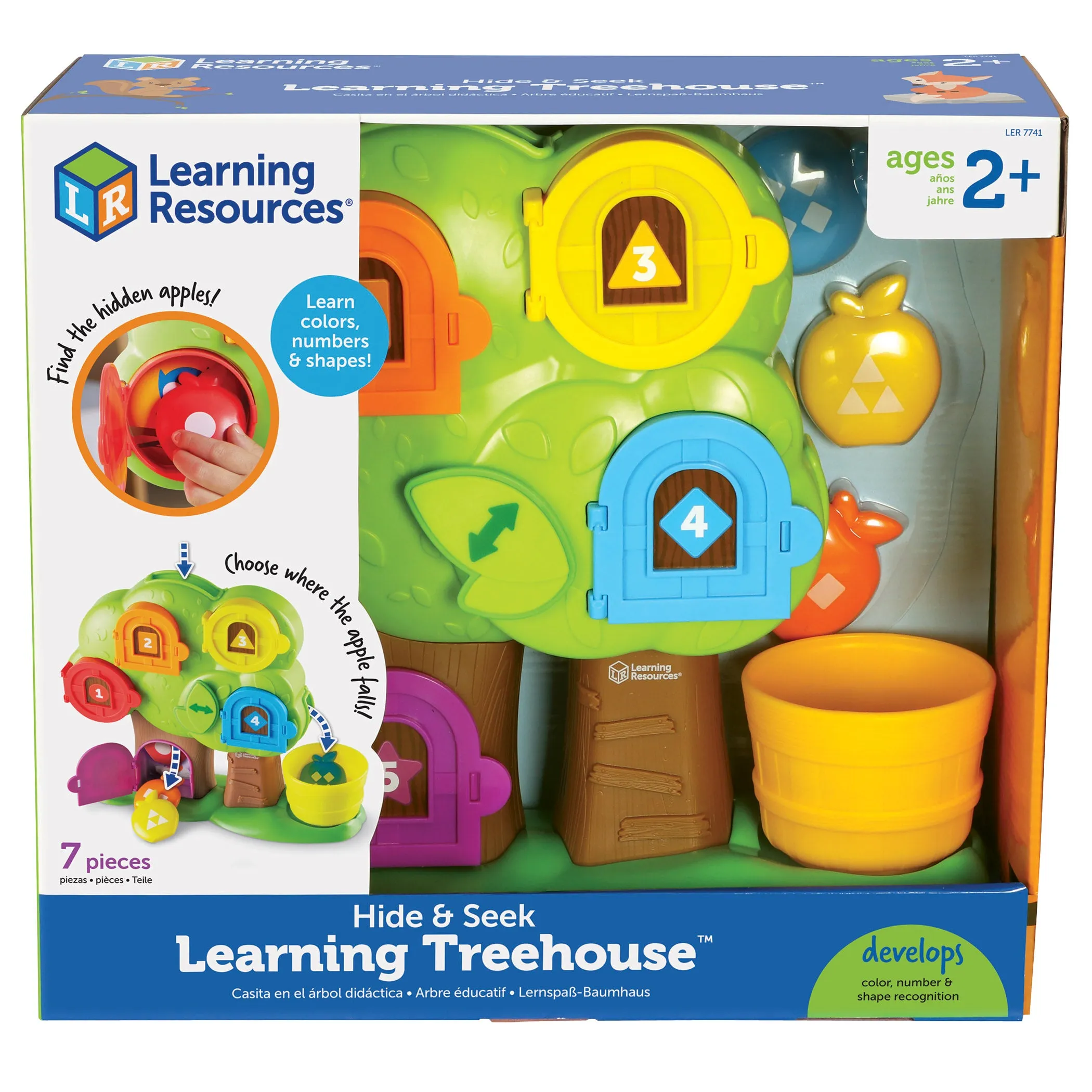 Learning Resources Hide & Seek Learning TreeHouse - Interactive Educational Toy