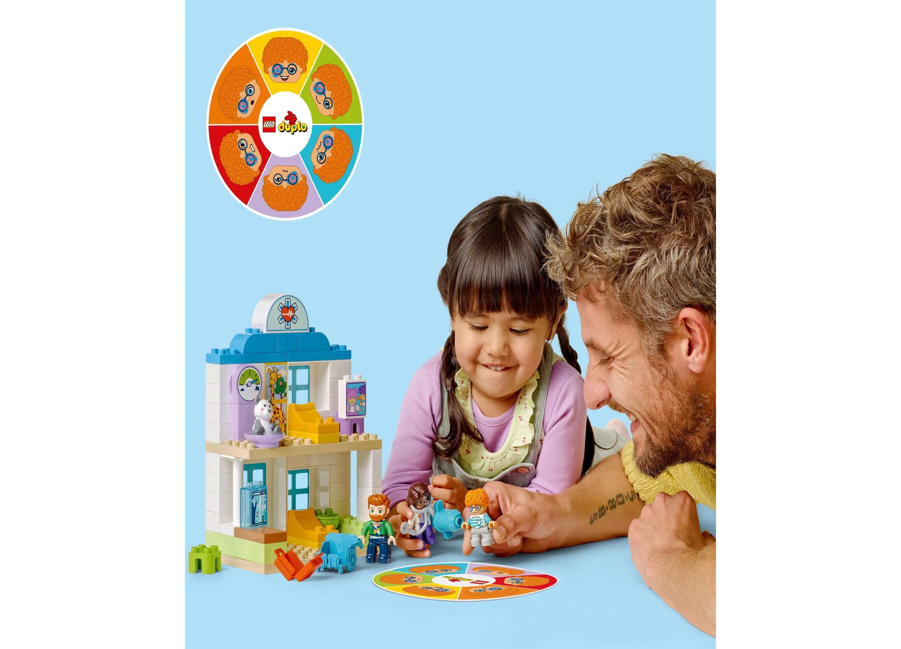 LEGO DUPLO Town 65-Piece Doctor Visit Playset - 10449