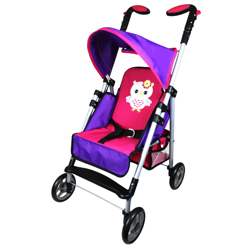 Lissi Deluxe Mermaid Doll Stroller with Vibrant Colors and Motif