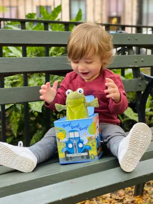Little Blue Truck Jack-in-the-Box