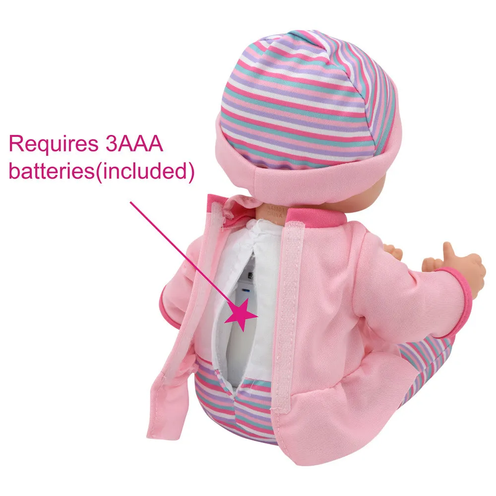 Little Darlings 12-inch - Fun With Keys Baby Doll - Seahorse Ensemble