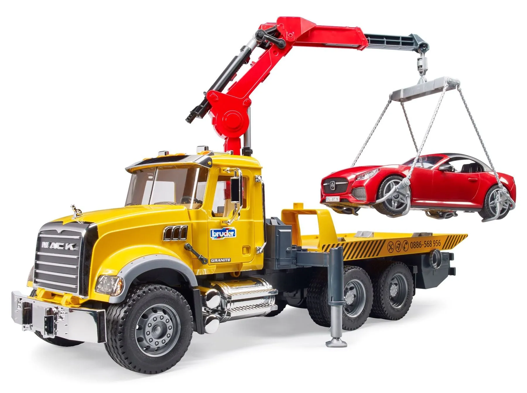 MACK Granite Tow-Truck w/Roadster
