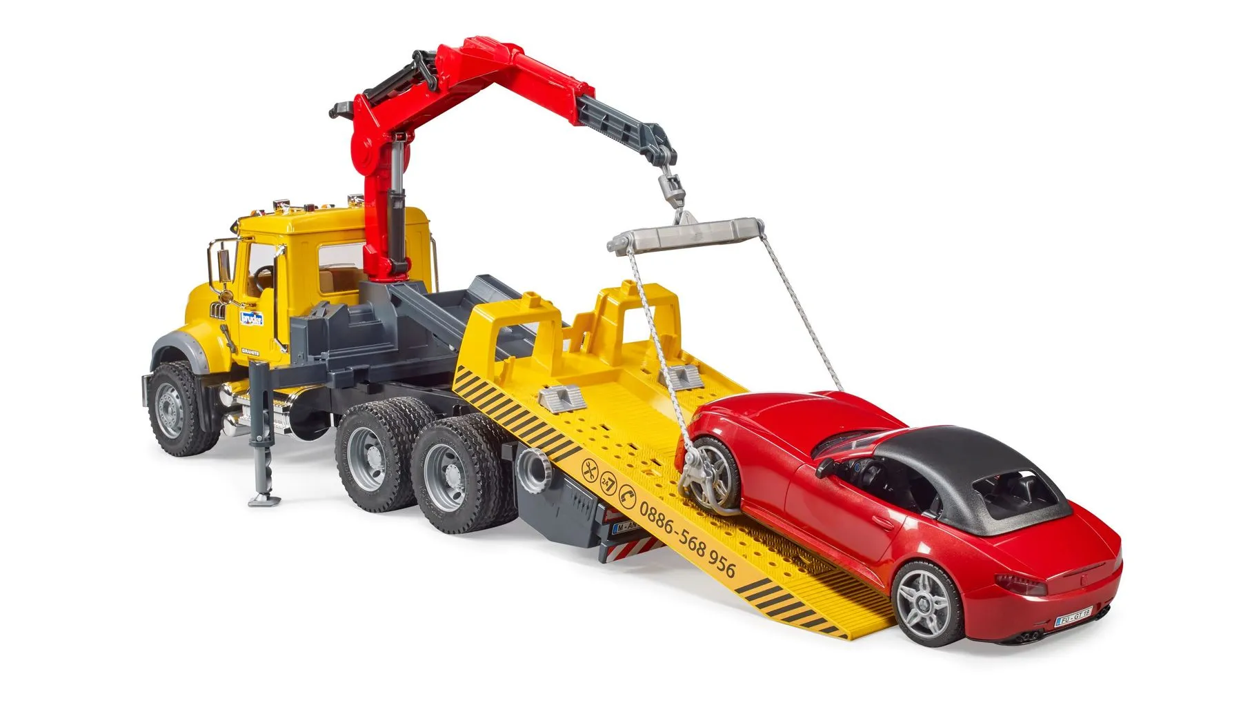 MACK Granite Tow-Truck w/Roadster