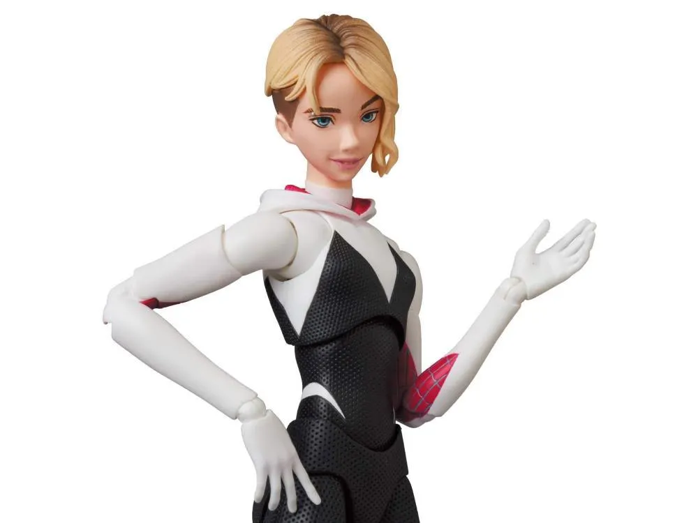 Mafex No. 134 Spider-Man Into the Spider-Verse Spider-Gwen (Gwen Stacy) & Spider-Ham Action Figure