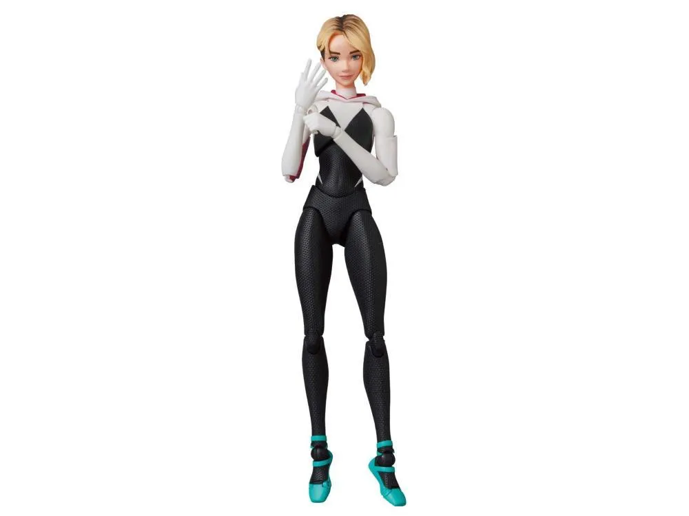 Mafex No. 134 Spider-Man Into the Spider-Verse Spider-Gwen (Gwen Stacy) & Spider-Ham Action Figure