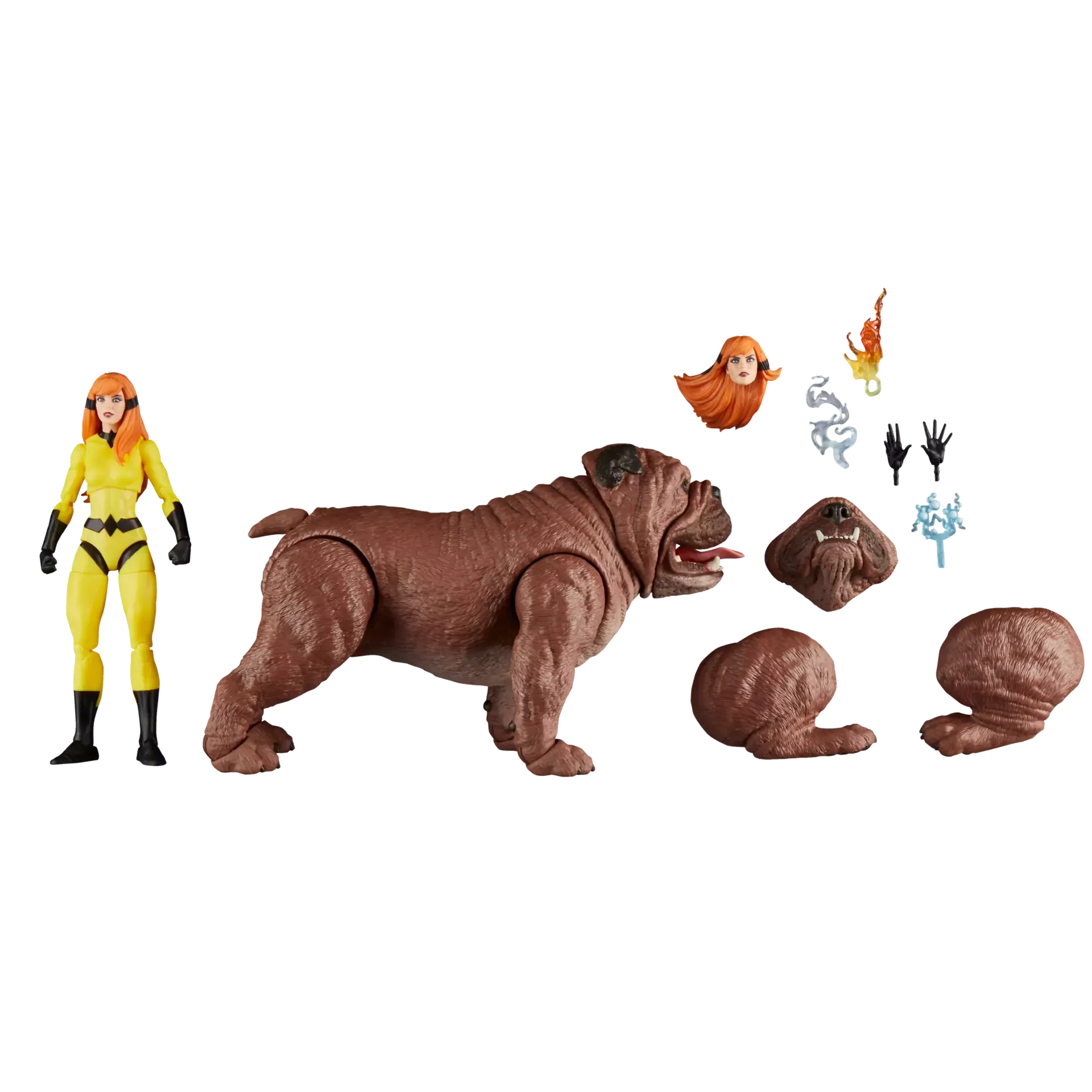 Marvel Legend Marvel's Crystal and Lockjaw Action Figure